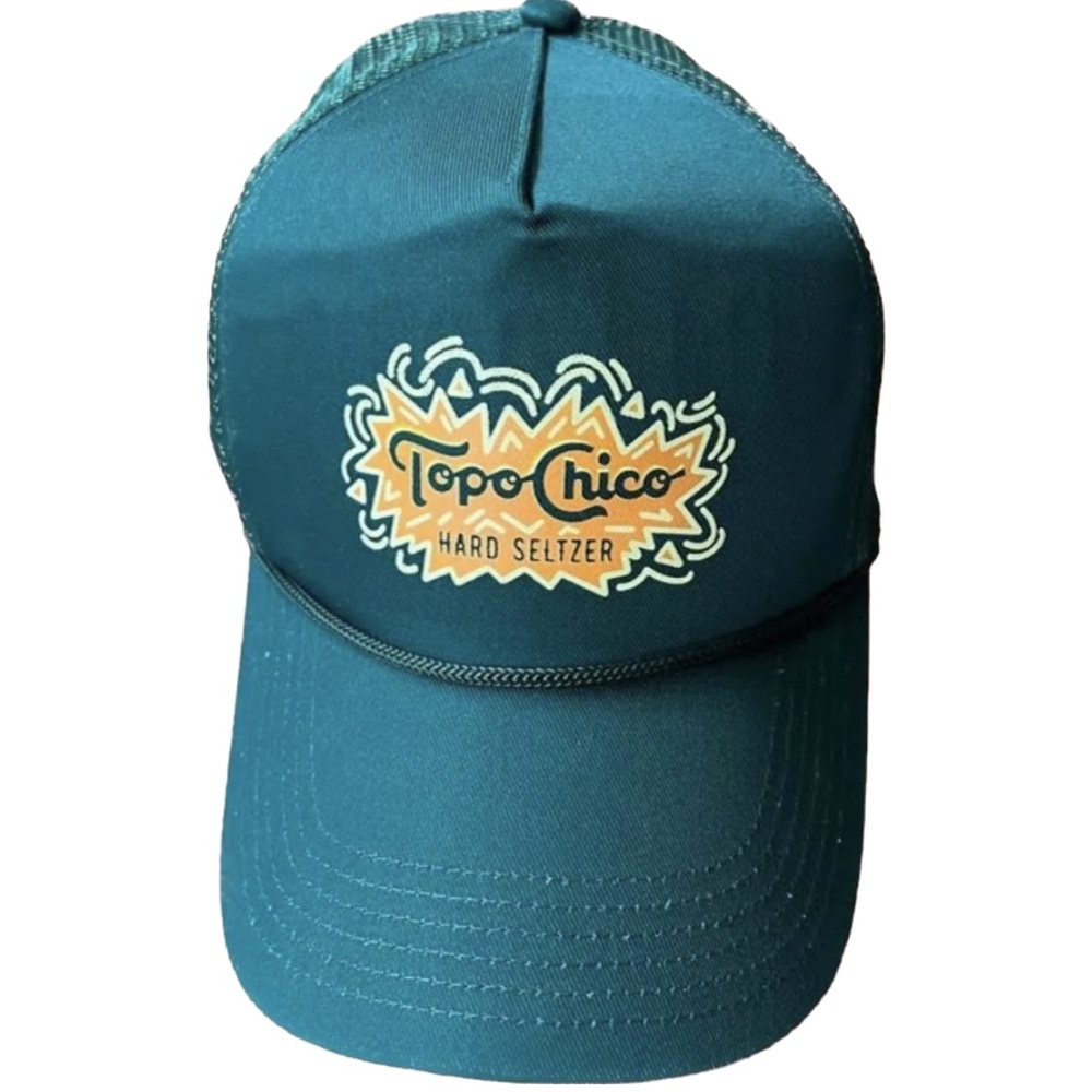 TOPO CHICO TRUCKER HAT | DRK GREEN